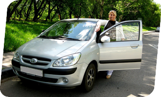 Уроки вождения на Hyundai Getz мкпп