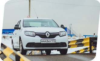 Уроки вождения на Renault Logan мкпп